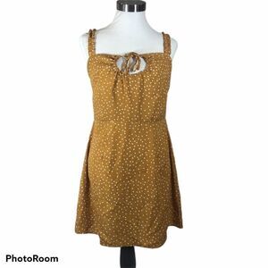 Brand new Cotton Candy‎ LA Mini Dress Mustard Large